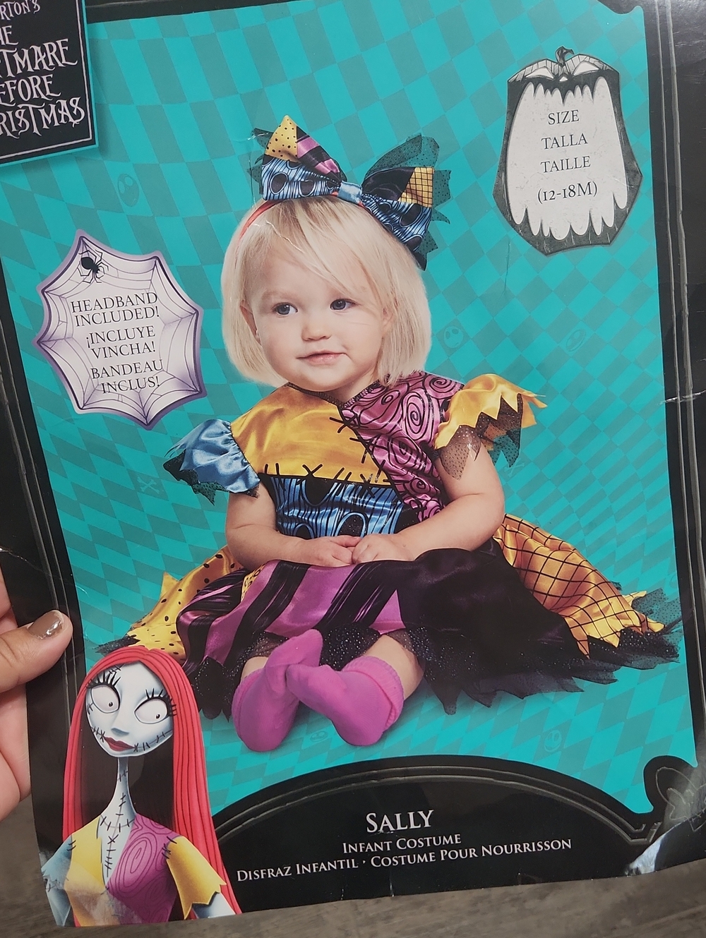 The Nightmare Before Christmas Sally Infant Costume